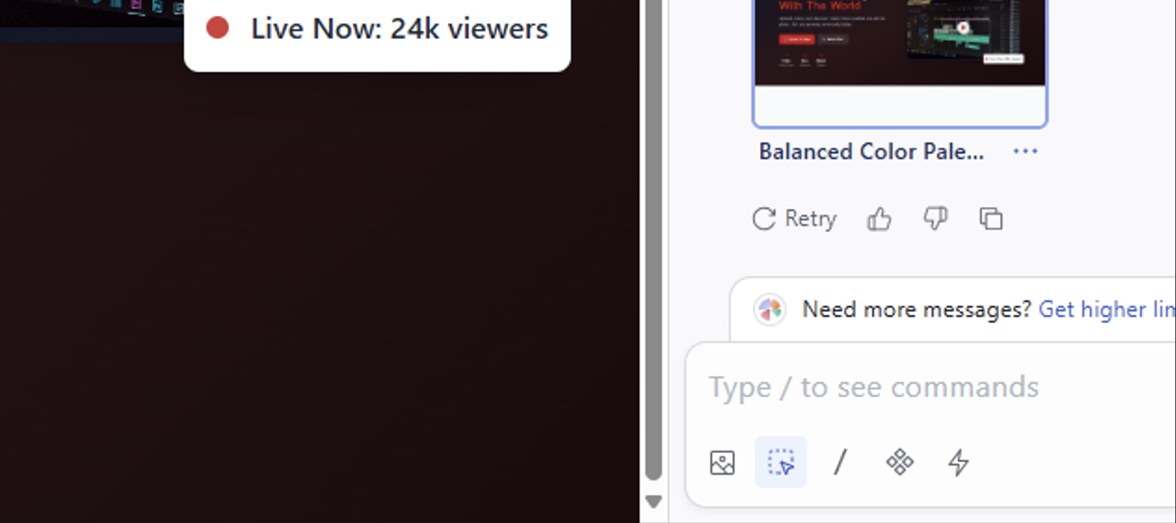 Using select mode for precise edits
